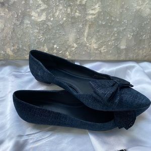 Tory Burch Rosalind Ballet Flat in Printed Suede